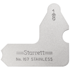 NEW STARRETT 7/32" No 167 RADIUS GAGE EDP 50634 