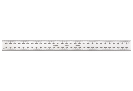 300 Millimeter Größe 25 Millimeter Breite normale Oberfläche Starrett B300-35 Millimeter-Blatt für Kombinations-Quadrate 2.4 Millimeter Stärke Sätze und Winkelmesser