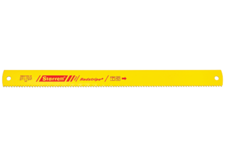 4 TPI Starrett RS2104-8 Redstripe Solid High Speed Steel Power Hacksaw Blade 0.100 Thick 21 Length x 1-7/8 Width 4 TPI Starrett RS2104-8 Redstripe Solid High Speed Steel Power Hacksaw Blade 0.100 Thick 21 Length x 1-7/8 Width