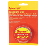 SM412ME Measure Stix Steel Measuring Tape with adhesive backing