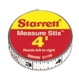 SM412W Measure Stix Steel Measuring Tape with adhesive backing