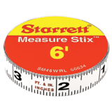 SM412WRL Measure Stix Steel Measuring Tape with adhesive backing